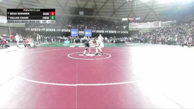 Boys 1B/2B 150 Champ. Round 1 - Beau Brenner, Okanogan vs Keller Crane, Concrete