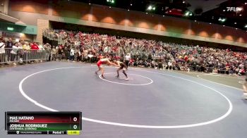 106 lbs Champ. Round 2 - Mas Hatano, Folsom vs Joshua Rodriguez, Centennial (Corona)