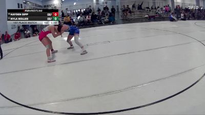 141 lbs 1st Place Match - Kayden Sipp, 2TG vs Nyla Bolles, Wayne Wrestling Club