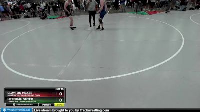 175 lbs Champ. Round 1 - Clayton McKee, Morton Youth Wrestling Club vs Hezekiah Suter, Team Idaho Wrestling Club