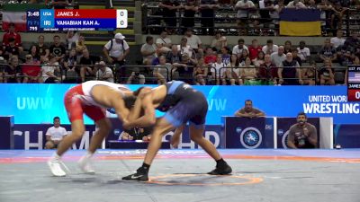 71 kg Final 1-2 - Jayden James, United States vs Arsham Mostafa, Iran