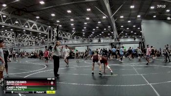 98 lbs Placement (4 Team) - Casey Powers, Savage King Pins vs Gavin Chunko, Grit Mat Club