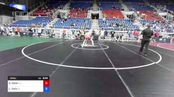 160 lbs Cons 64 #2 - Connor Holm, Ohio vs Luca Felix, Pennsylvania