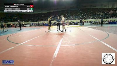 Round Of 16 - Kevin LINVILLE Jr, Skiatook Bulldog Wrestling vs Giovanni Cochran, Central Middle School