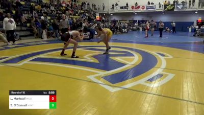 152 lbs Round Of 16 - Louis Martsolf, West Allegheny vs Sean O'Donnell, North Allegheny