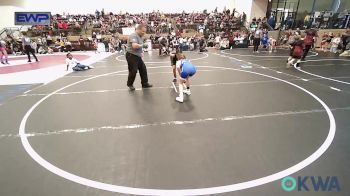 70-74 lbs Consolation - Katerina Sanchez -Luevano, OKC Saints Wrestling vs Mackinley Wolf, Wolfpak Wrestling