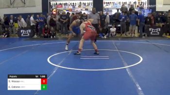 182 lbs Prelims - Seth Weese, West Allegheny vs Eric Catone, Derry
