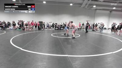 Cons. Round 3 - Vincent Cabral, Western Colorado Wrestling Club vs Jason Mara, California
