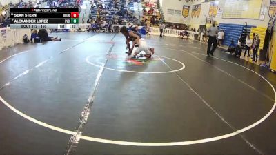 150 lbs Cons. Round 3 - Sean Stern, Boca Raton Community H S vs Alexander Lopez, Park Vista Community