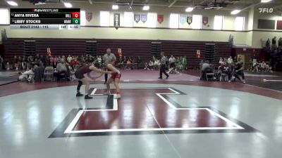 115 lbs Cons. Round 2 - Anya Rivera, Williamsburg vs Libby Stocks, Waterloo West