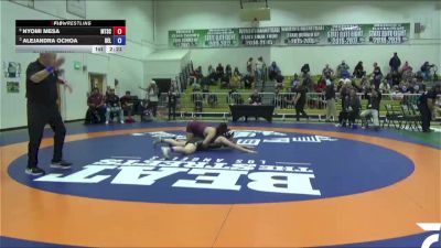 160 lbs Quarterfinal - Alejandra Ochoa, Delta vs Nyomi Mesa, Mt. San Antonio College