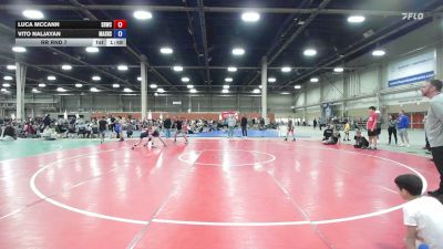 95 lbs Rr Rnd 7 - Luca McCann, South Hills Wrestling Academy - BK8 vs Vito Naljayan, Mat Assassins - BK8
