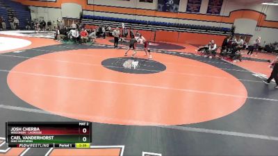 149 lbs Quarterfinal - Cael Vanderhorst, Ohio Northern vs Josh Cherba, Wisconsin - Lacrosse