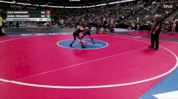 126-4A Quarterfinal - Angel Fernandez, Widefield vs Alex Herburger, Pueblo East