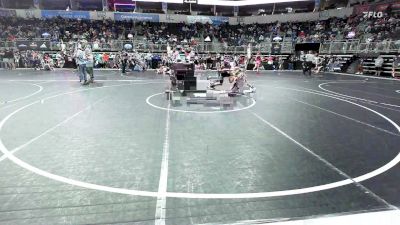 85 lbs Consi Of 4 - Finnley Purvis, Mascoutah vs Adrian Colescott, Madill Takedown Club