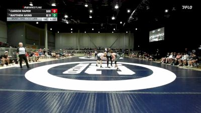 117 lbs Semifinal - Carson Raper, Darkhorse vs Matthew Akins, NC Wrestling Factory