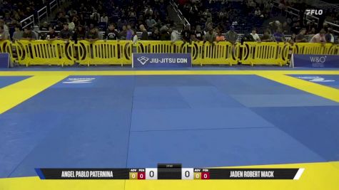 Jaden Robert Mack vs Angel Pablo Paternina 2025 Pan IBJJF Jiu-Jitsu No-Gi Championship