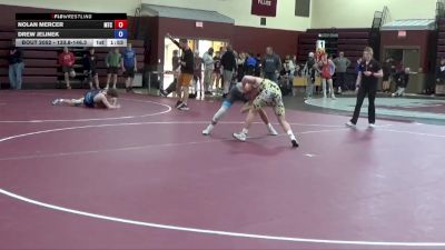 133.8-146.3 Champ. Round 1 - Nolan Mercer, Mcdominate Training Center vs Drew Jelinek