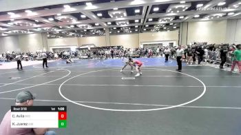 116 lbs Round Of 16 - Caiden Avila, Red Wave WC vs Kobe Juarez, 208 Spartans