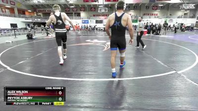 165 lbs Cons. Round 4 - Peyton Asbury, Central Methodist vs Alex Wilson, Oklahoma City