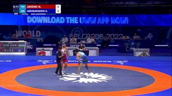 79 kg Qualif. - Muhammet Akdeniz, Turkey vs Bekzod Abdurakhmonov, Uzbekistan