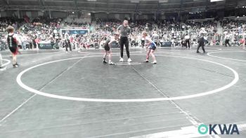 55 lbs Quarterfinal - Rowan Falcon, Division Bell Wrestling vs Lowen Johnson, Lincoln Christian