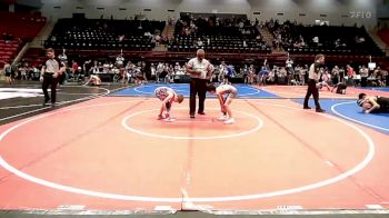 73 lbs Consi Of 4 - Kaiden Koehn, Glenpool Youth Wrestling vs Cael Sanders, Salina Wrestling Club