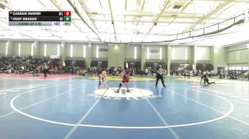 106 lbs Consi Of 8 #2 - Cassius Hunter, Bethel vs Kody Dragon, Bristol Central