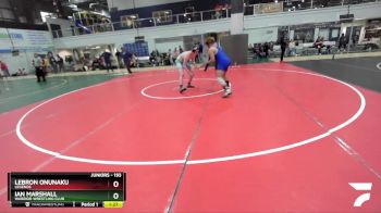 193 lbs Round 4 - Ian Marshall, Warrior Wrestling Club vs Lebron Onunaku, Legends