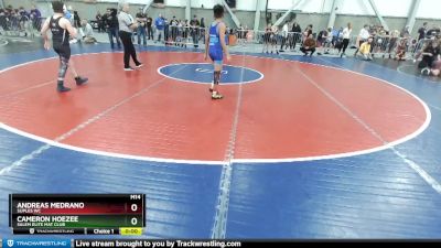 92 lbs Cons. Round 5 - Andreas Medrano, Suples WC vs Cameron Hoezee, Salem Elite Mat Club