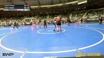 175 lbs Semifinal - Ashley Motes, Cowboy Wrestling Club vs Laney Horine, Woodland Wrestling Club