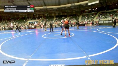 175 lbs Semifinal - Ashley Motes, Cowboy Wrestling Club vs Laney Horine, Woodland Wrestling Club