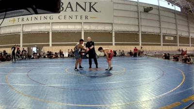 138 lbs Cons. Semis - Anthony Delgado, Nevada vs Kanye Ilai-Simion, Nevada