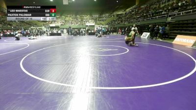 140 lbs Round Of 16 - Leo Maestas, Clovis North vs Paxton Palomar, Kingsburg