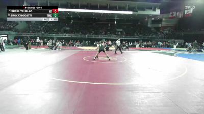 106 lbs Champ. Round 2 - Isreal Trujillo, Yuba City vs Brock Bogetti, Tracy