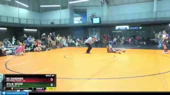 120 lbs Round 5 (10 Team) - KC Gardner, Big Money Movin vs Kylie Wood, Alpha Elite