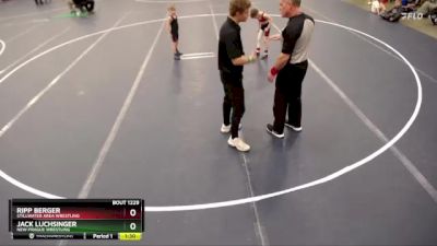 Cons. Round 2 - Ripp Berger, Stillwater Area Wrestling vs Jack Luchsinger, New Prague Wrestling