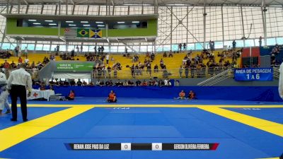 RENAN JOSE PAIS DA LUZ vs GERSON OLIVEIRA FERREIRA 2026 FPJJ Circuito Paulista GI Etapa 1