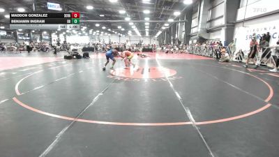 95 lbs Rr Rnd 1 - Maddon Gonzalez, Scrapyard Dawgs - MS vs Benjamin Ingram, Dover Bandits - MS