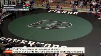 106 lbs Placement Matches (8 Team) - Asher Hellmann, Bon Homme/Avon vs BODE WALKER, Canton