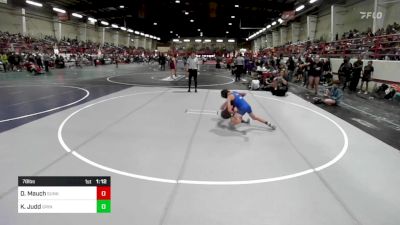 78 lbs Rr Rnd 2 - Davin Mauch, Sunkids vs Kington Judd, Grindhouse WC