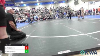 73 lbs Round Of 16 - Zayn Vinson, Vian Wrestling Club vs Riley Mcclure, Raw Wrestling Club