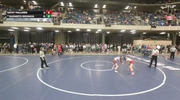 95 lbs Champ. Round 2 - Elizabeth Bisonaya, Oak Lawn vs Kathy Pallares, South Elgin