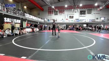 46 lbs Consi Of 4 - Colton Cross, Brushy Wrestling Club vs Izaiah Jones, Checotah Matcats