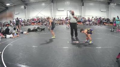 96 lbs Round 3 (6 Team) - Jaxon Lewis, Power House vs Sam Duque, Backyard Bullies Wrestling Club