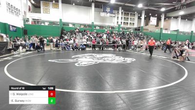 116 lbs Round Of 16 - Gregory Walpole, Long Beach vs Evin Gursoy, Midwood