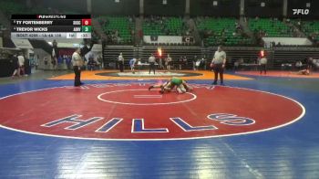1A-4A 138 Cons. Round 3 - Trevor Wicks, Ashville vs Ty Fortenberry, Southeastern School