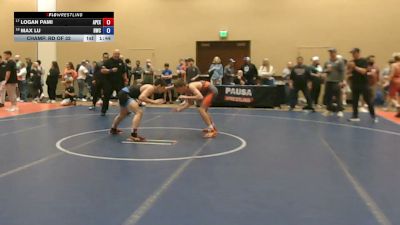 126 lbs Champ. Rd Of 32 - Logan Pami, Apex vs Max Lu, Haverford Wrestling Club