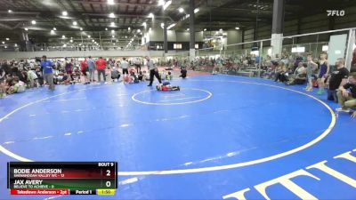 55 lbs Round 3 (6 Team) - Jax Avery, BELIEVE TO ACHIEVE vs Bodie Anderson, SHENANDOAH VALLEY WC
