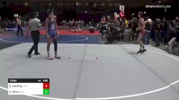 102 lbs Quarterfinal - Quentin Harding, Team Aggression vs Aaron Silva, Semper Fi WC